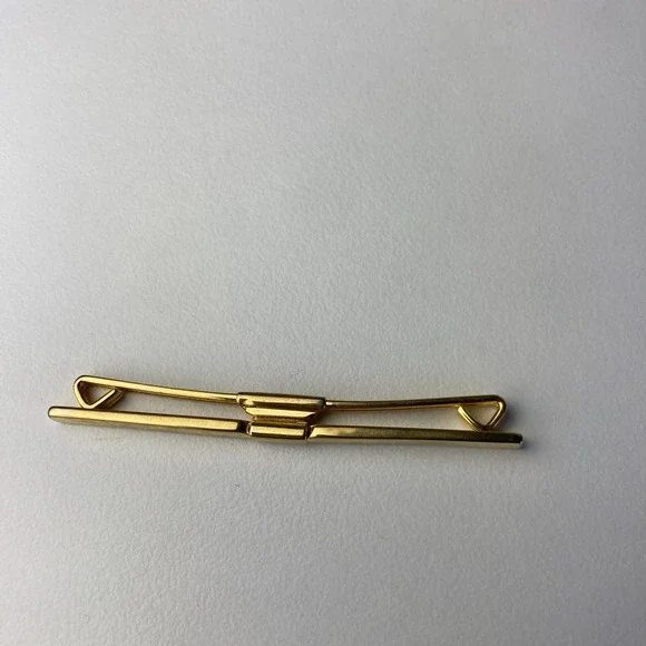 Vintage Collar Bar Clip Style with Gold Finish - Picture 4 of 5